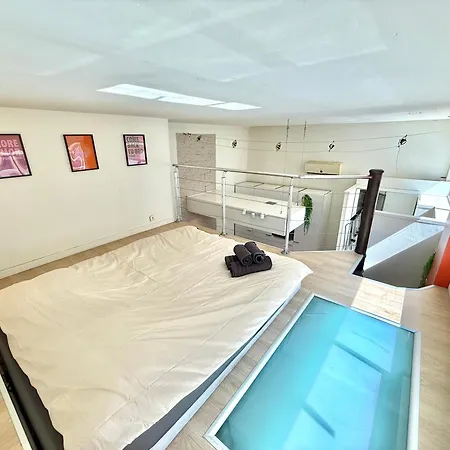 Lägenhet Le Loft Urbain - Clim - Saint-michel *